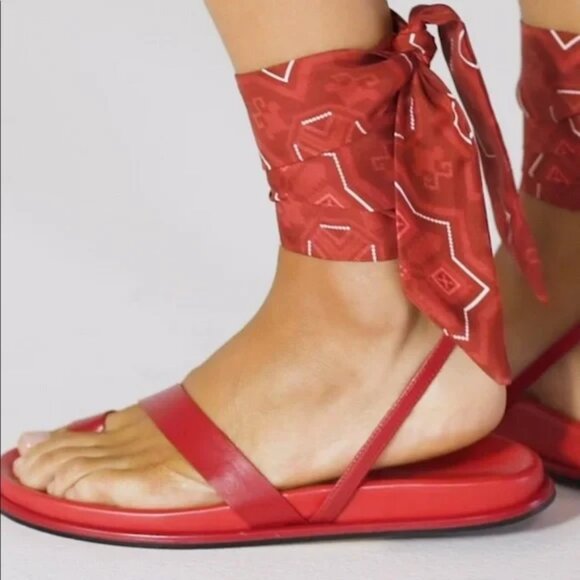 New Tamara Mellon x D'Ascoli Exclusive Oasis Sandals - Picture 9 of 12